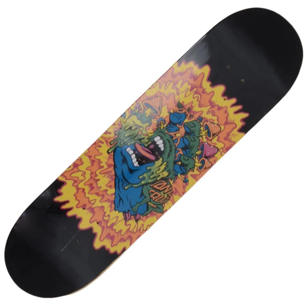 Shape Santa Cruz Powerlyte Toxic Hand Black - PRETO / 8.25